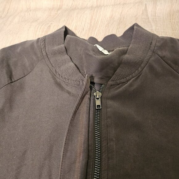 Pleione Brown Size S  Womens Lightweight Modal Blend Jacket - Picture 4 of 8